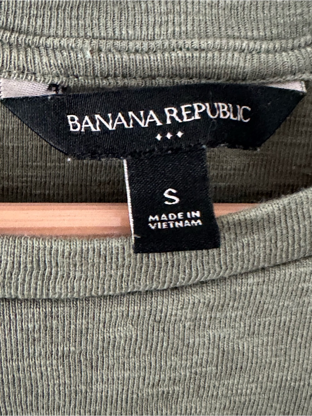 Banana Republic Olive Green Sleeveless Tank Top Small - Picture 3 of 4